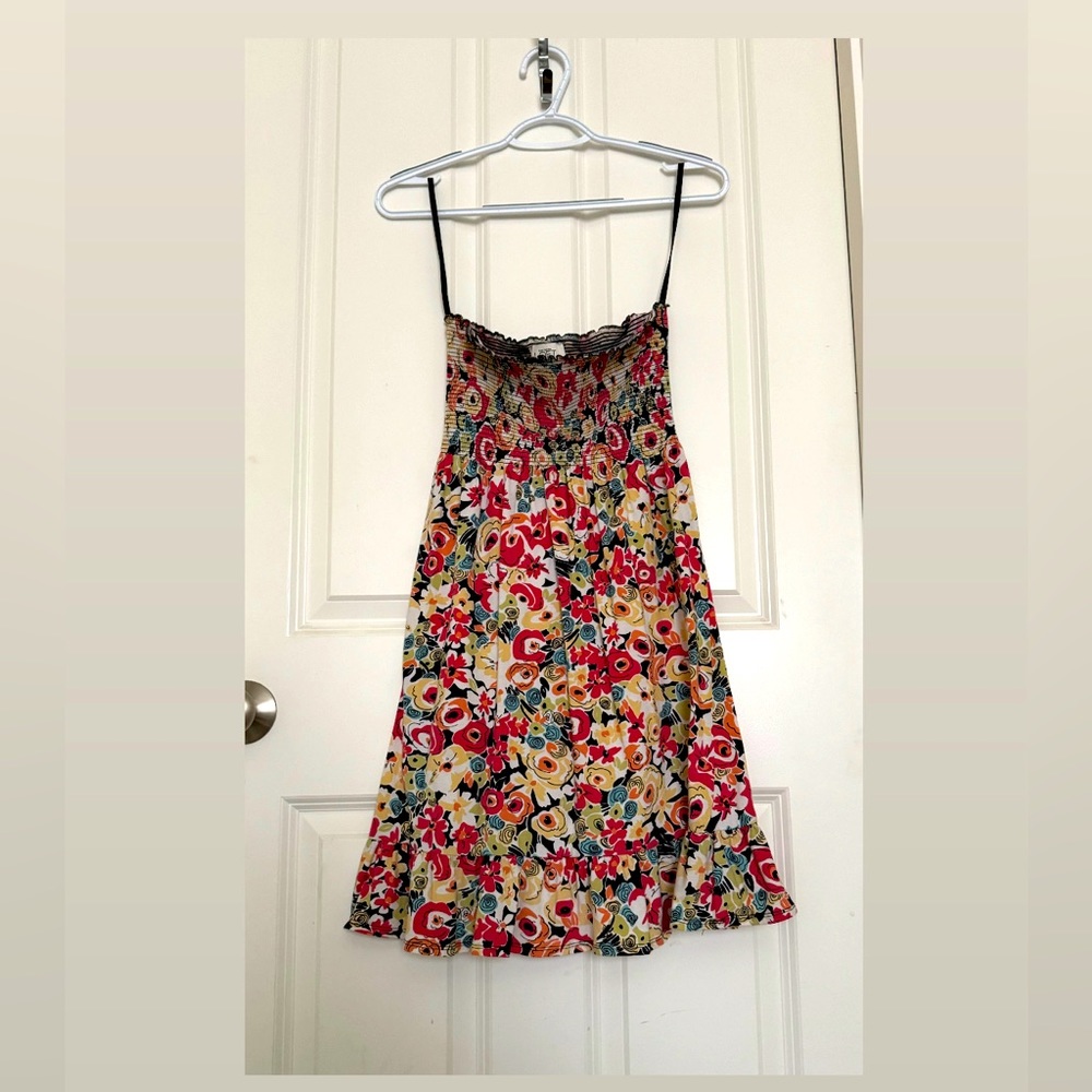 Ann Taylor loft strapless summer dress
